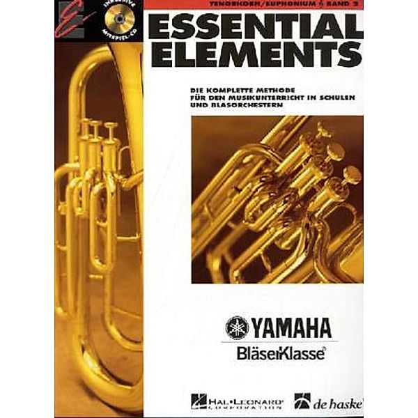 Essential Elements, für Tenorhorn/Euphonium in B (TC), m. Audio-CD.Bd.2