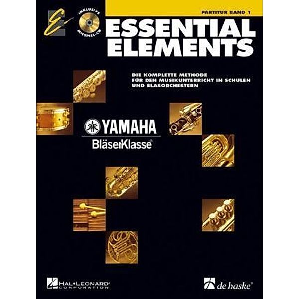 Essential Elements, Partitur, m. Audio-CD.Bd.1