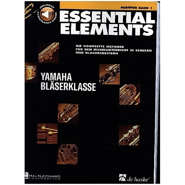 Essential Elements - Partitur, mit Audio-Online Zugang