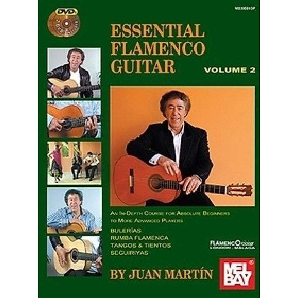 Essential Flamenco Guitar (Book & 2 DVDs), Juan Martin, Patrick Campbell