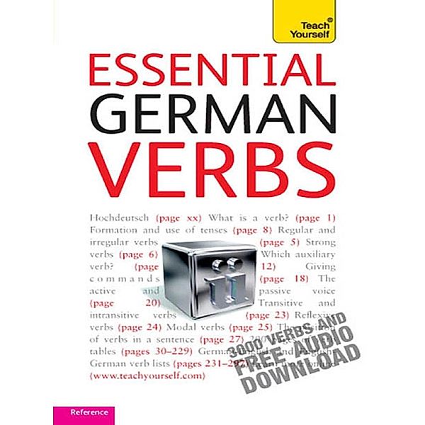 Essential German Verbs: Teach Yourself, Ian Roberts, Silvia Robertson