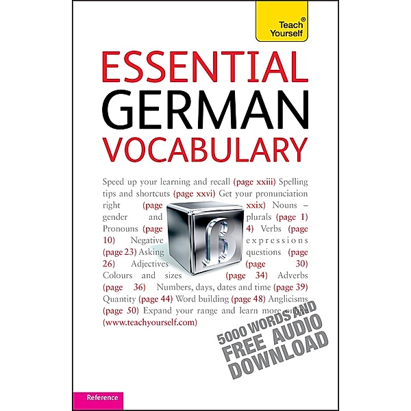 Essential German Vocabulary: Teach Yourself, Lisa Kahlen
