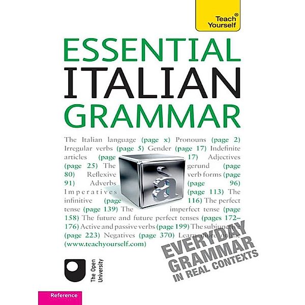 Essential Italian Grammar: Teach Yourself, Anna Proudfoot