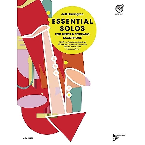 Essential Solos for Tenor  & Soprano Saxophone, Jeff Harrington