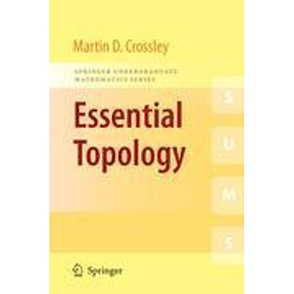 Essential Topology, Martin D. Crossley