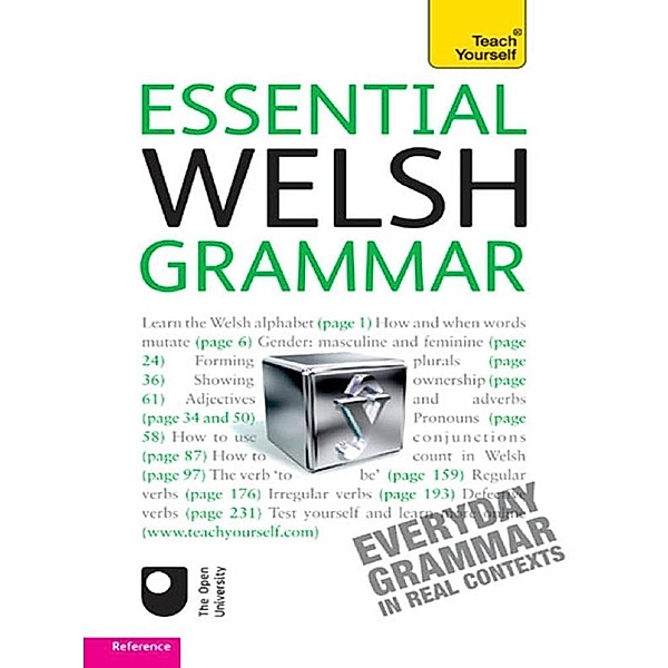 Essential Welsh Grammar: Teach Yourself / Teach Yourself Language Reference, Christine Jones