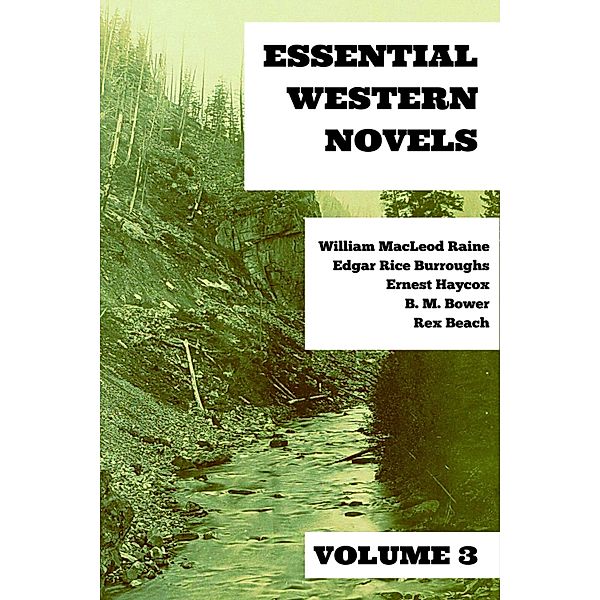 Essential Western Novels - Volume 3 / Essential Western Novels Bd.3, Rex Beach, B. M. Bower, William Macleod Raine, Ernest Haycox, Edgar Rice Burroughs