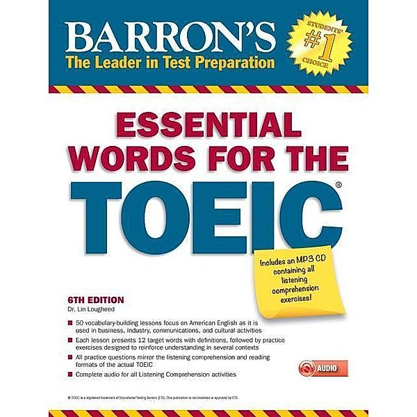 Essential Words for the TOEIC with MP3 CD, Lin Lougheed