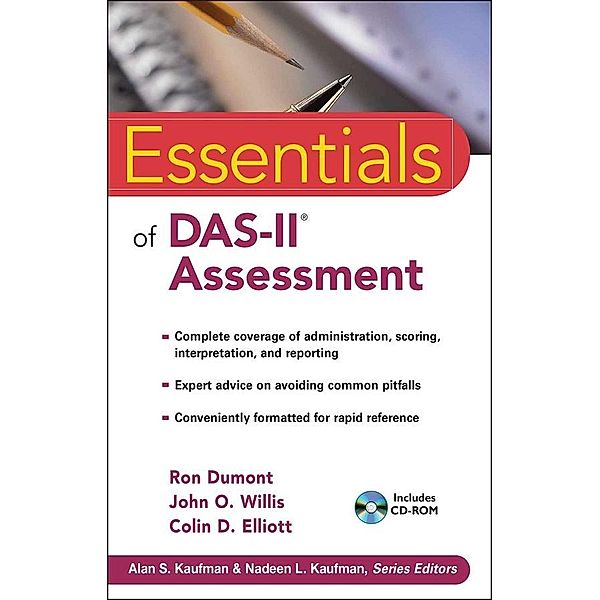 Essentials of DAS-II Assessment / Essentials of Psychological Assessment, Ron Dumont, John O. Willis, Colin D. Elliott