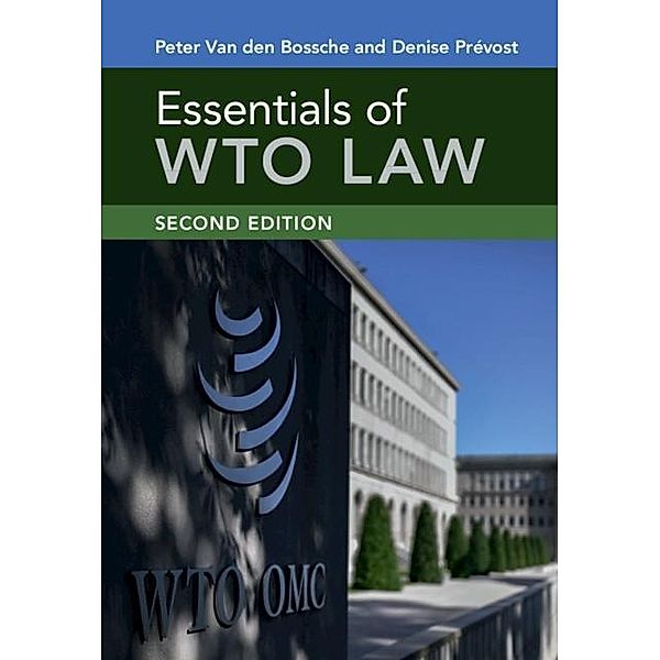 Essentials of WTO Law, Peter Van den Bossche