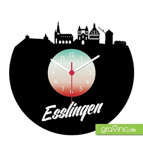 Esslingen-Deutsche Skylines, Vinyl Schallplattenuhr