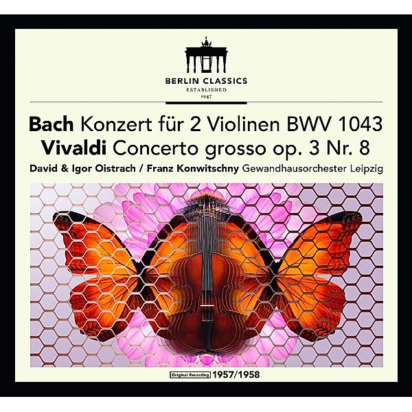 Est.1947-Violinkonzerte (Remaster), Dawid Oistrach, Igor Oistrach, Franz Konwitschny
