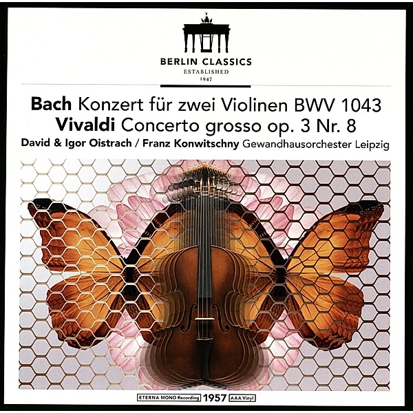 Est.1947-Violinkonzerte (Remaster) (Vinyl), Dawid Oistrach, Igor Oistrach, Franz Konwitschny