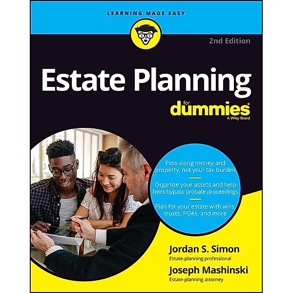 Estate Planning For Dummies, Jordan S. Simon, Joseph Mashinski