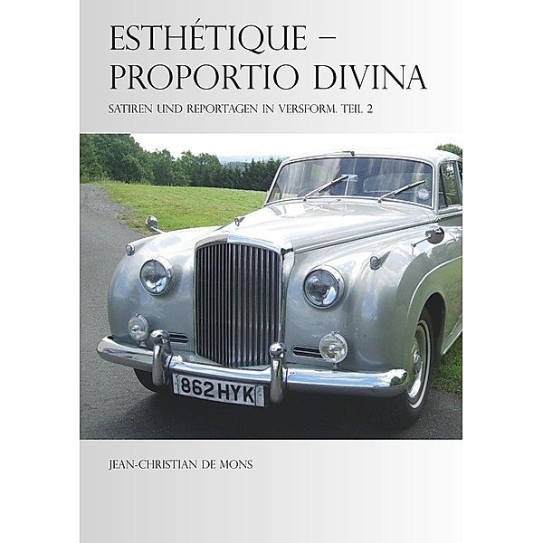 Esthétique - Proportia Divina, Jean-Christian de Mons