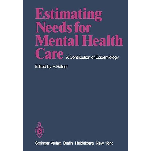 Estimating Needs for Mental Health Care