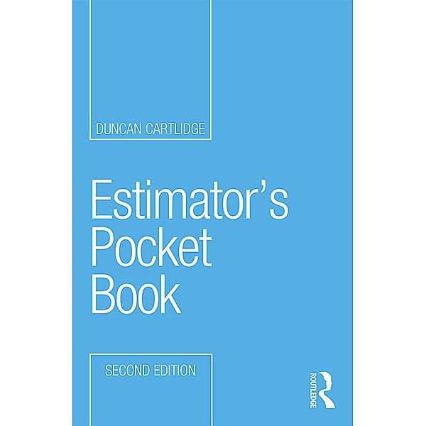 Estimator's Pocket Book, Duncan Cartlidge