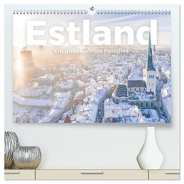 Estland - Ein unbekanntes Paradies. (hochwertiger Premium Wandkalender 2025 DIN A2 quer), Kunstdruck in Hochglanz, Calvendo, M. Scott