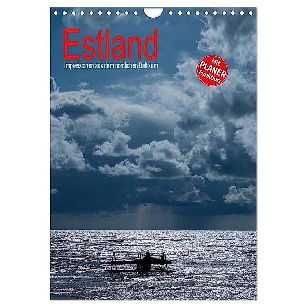 Estland - Impressionen aus dem nördlichen Baltikum (Wandkalender 2024 DIN A4 hoch), CALVENDO Monatskalender, Christian Hallweger