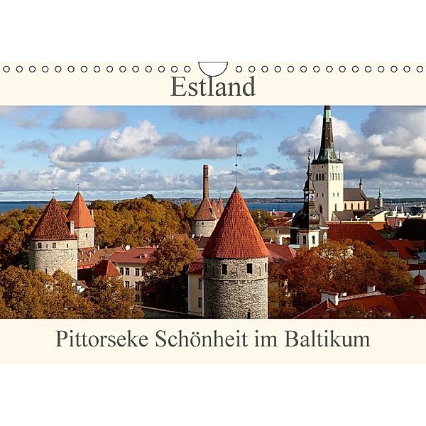 Estland - Pittoreske Schönheit im Baltikum (Wandkalender 2018 DIN A4 quer), Bernd Becker