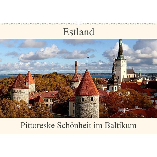 Estland - Pittoreske Schönheit im Baltikum (Wandkalender 2023 DIN A2 quer), Bernd Becker
