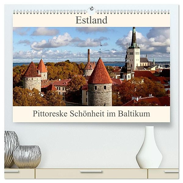 Estland - Pittoreske Schönheit im Baltikum (hochwertiger Premium Wandkalender 2024 DIN A2 quer), Kunstdruck in Hochglanz, Bernd Becker