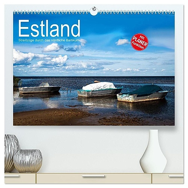 Estland - Streifzüge durch das nördliche Baltikum (hochwertiger Premium Wandkalender 2025 DIN A2 quer), Kunstdruck in Hochglanz, Calvendo, Christian Hallweger