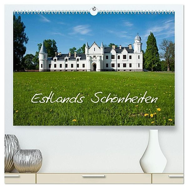 Estlands Schönheiten (hochwertiger Premium Wandkalender 2025 DIN A2 quer), Kunstdruck in Hochglanz, Calvendo, Frauke Scholz