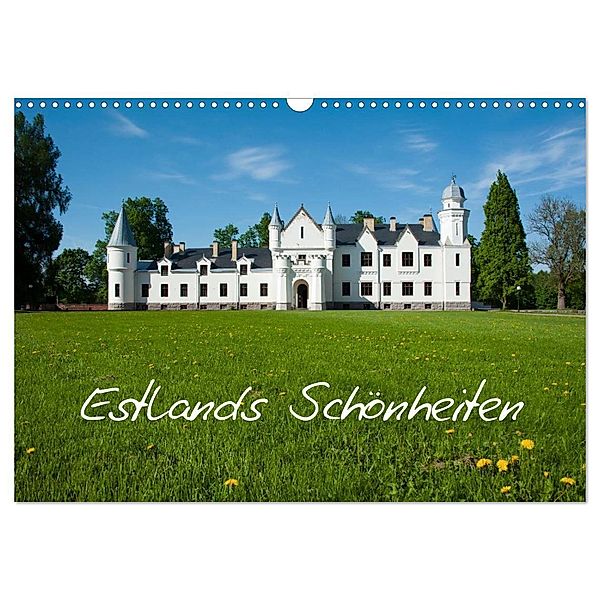 Estlands Schönheiten (Wandkalender 2024 DIN A3 quer), CALVENDO Monatskalender, Frauke Scholz