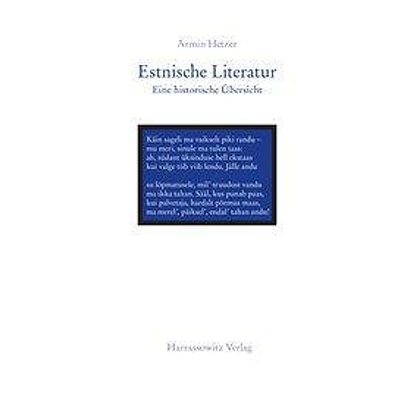 Estnische Literatur, Armin Hetzer