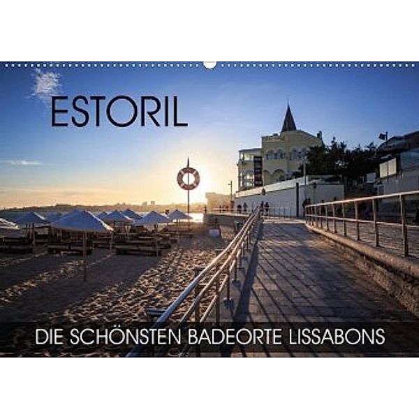 ESTORIL - die schönsten Badeorte Lissabons (Wandkalender 2020 DIN A2 quer), Val Thoermer