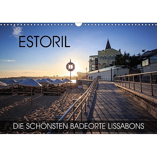 ESTORIL - die schönsten Badeorte Lissabons (Wandkalender 2021 DIN A3 quer), Val Thoermer