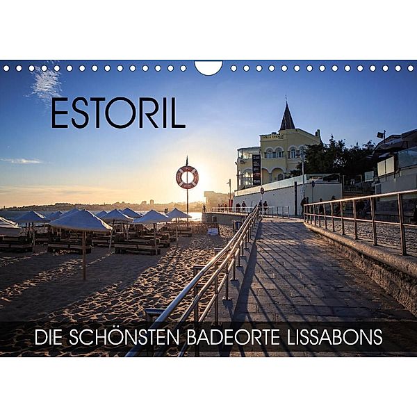 ESTORIL - die schönsten Badeorte Lissabons (Wandkalender 2023 DIN A4 quer), Val Thoermer