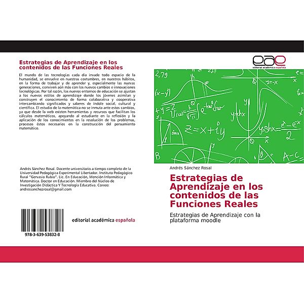 Estrategias de Aprendizaje en los contenidos de las Funciones Reales, Andrés Sánchez Rosal