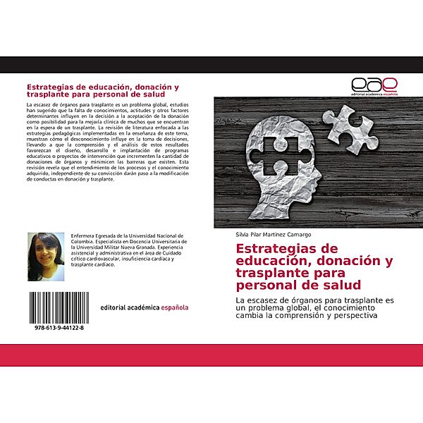 Estrategias de educación, donación y trasplante para personal de salud, Silvia Pilar Martinez Camargo