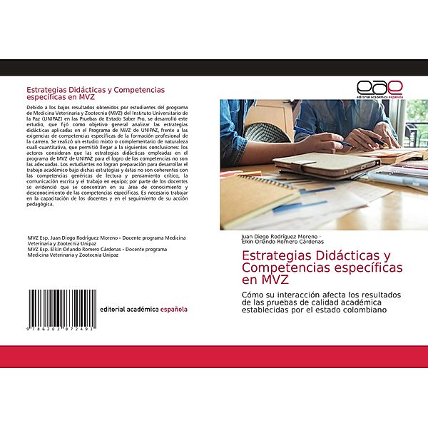 Estrategias Didácticas y Competencias específicas en MVZ, Juan Diego Rodríguez Moreno, Elkin Orlando Romero Cárdenas