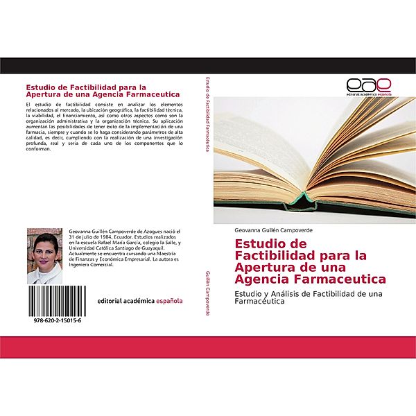 Estudio de Factibilidad para la Apertura de una Agencia Farmaceutica, Geovanna Guillén Campoverde