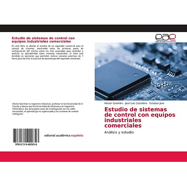 Estudio de sistemas de control con equipos industriales comerciales, Héctor Quinitián, José Luis Casteleiro, Esteban Jove