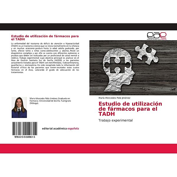 Estudio de utilización de fármacos para el TADH, María Mercedes Polo Jiménez