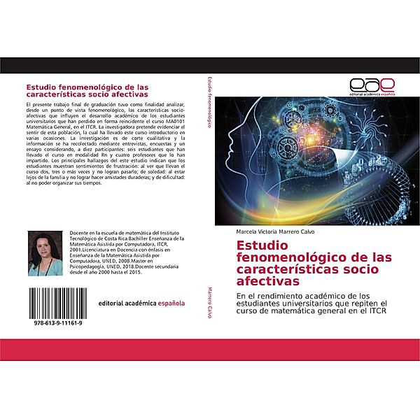Estudio fenomenológico de las características socio afectivas, Marcela Victoria Marrero Calvo