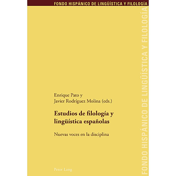 Estudios de filología y lingüística españolas