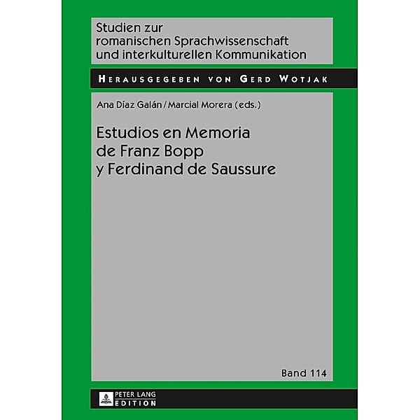 Estudios en Memoria de Franz Bopp y Ferdinand de Saussure
