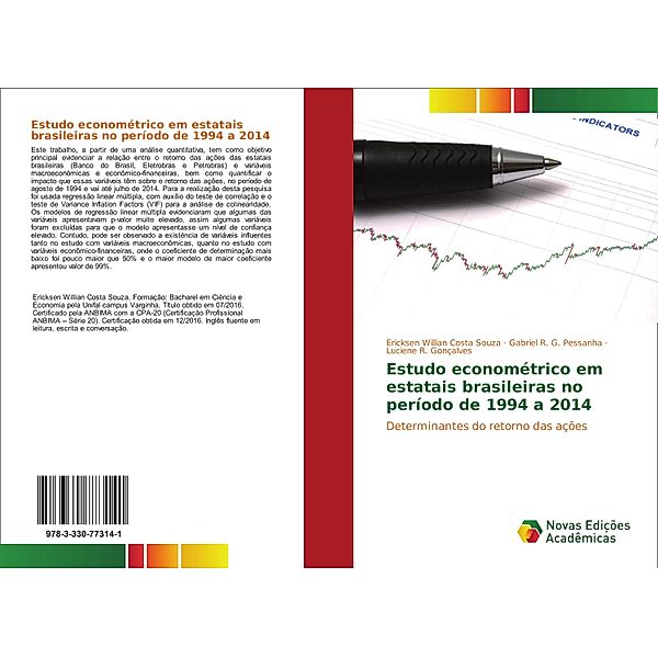 Estudo econométrico em estatais brasileiras no período de 1994 a 2014, Ericksen Willian Costa Souza, Gabriel R. G. Pessanha, Luciene R. Gonçalves