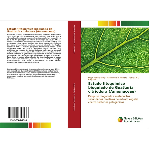 Estudo fitoquimico bioguiado de Guatteria citriodora (Annonaceae), Maria Lúcia B. Pinheiro, Patricia P O Nogueira