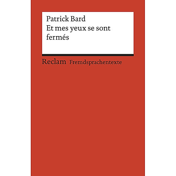 Et mes yeux se sont fermés, Patrick Bard