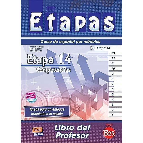 Etapas Level 14 Competencias - Libro del Profesor + CD, Sonia Eusebio Hermira, Isabel De Dios Martin