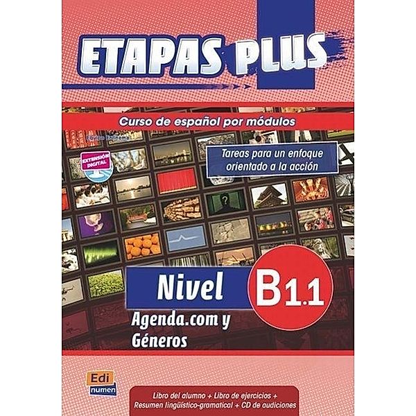 Etapas Plus B1.1 - Libro del alumno, Sonia Eusebio Hermira, Beatriz Coca del Bosque, Elena Herrero Sanz, Macarena Sagredo Jerónimo, Isabel De Dios Martín