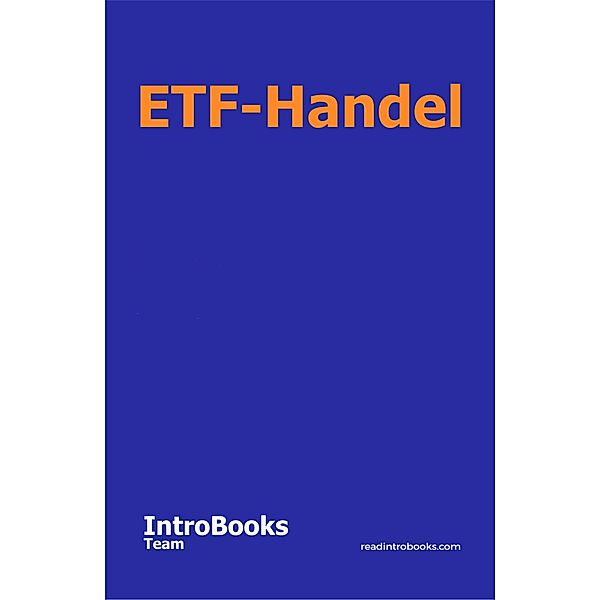 ETF-Handel, IntroBooks Team