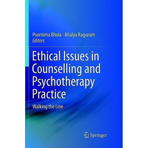 Ethical Issues in Counselling and Psychotherapy Practice