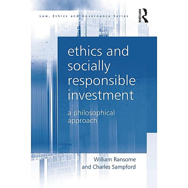 Ethics and Socially Responsible Investment, William Ransome, Charles Sampford